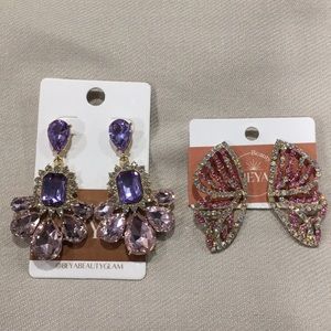 Elegant feminine earrings